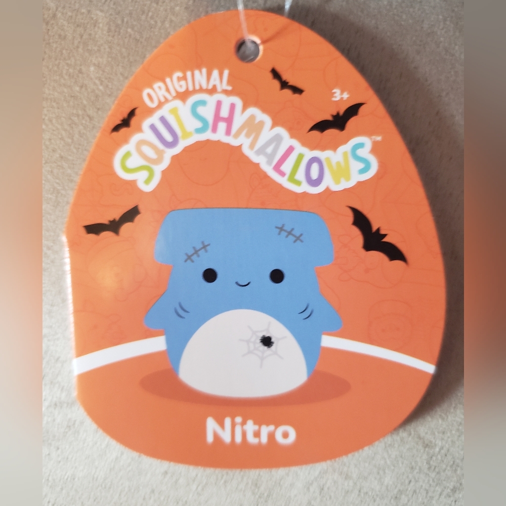 NWT‼️ Squishmallows Nitro the shark - Halloween 2024